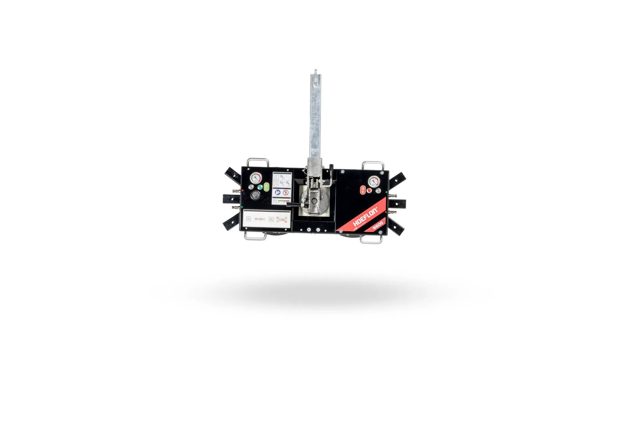 Hoeflon S600 with four suction cups.